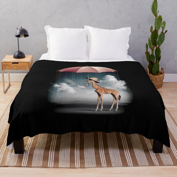 Item preview, Giraffe Under Umbrella Abstraction designed and sold by OskarArts.