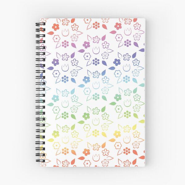 Item preview, Cute Rainbow Spring Flower Lattice Pattern designed and sold by amgraphics.