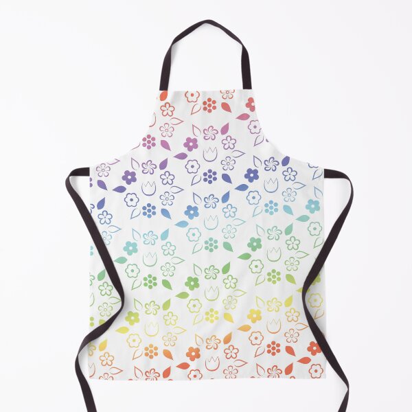 Item preview, Cute Rainbow Spring Flower Lattice Pattern designed and sold by amgraphics.