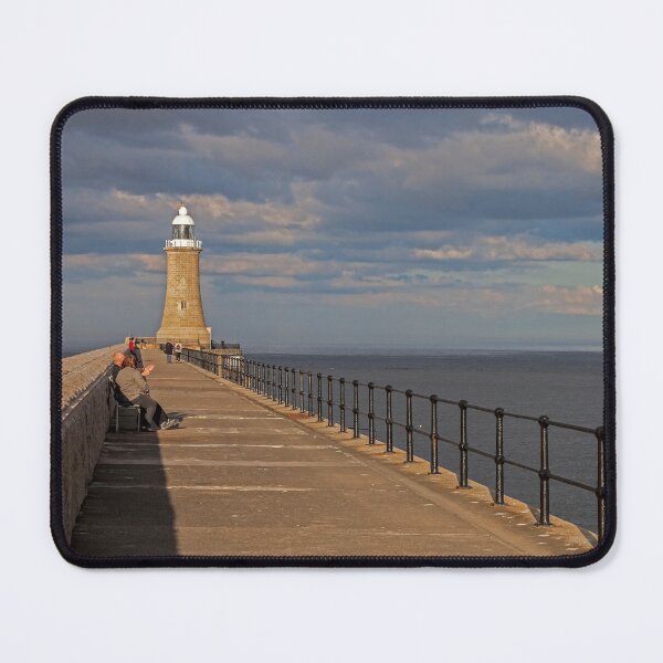 Item preview, Tynemouth Lighthouse On A Calm Day designed and sold by David Patterson.