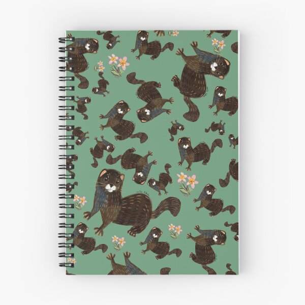 Item preview, Shy European Mink (Mustela lutreola) designed and sold by belettelepink.