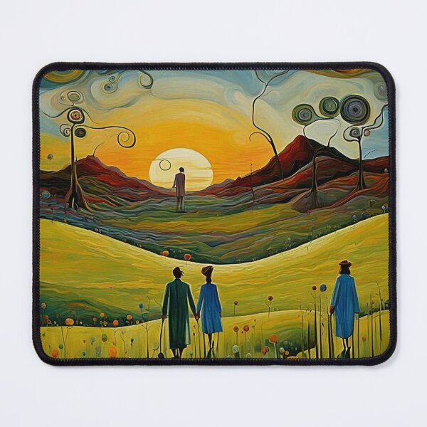 Item preview, People in the meadow 3 designed and sold by George Hutton Hunter.