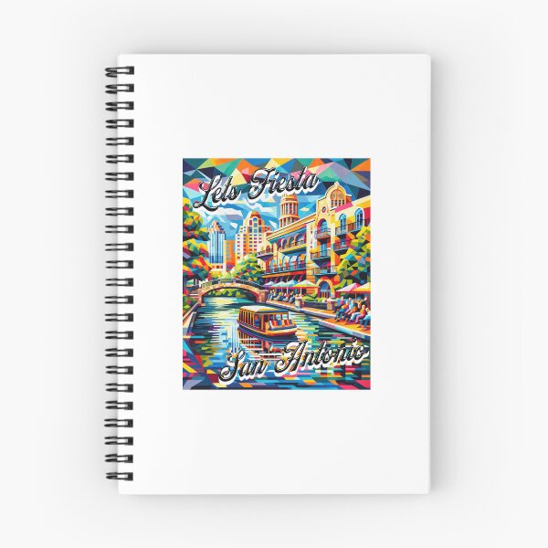Item preview, Let’s Fiesta San Antonio - Vibrant Riverwalk Art designed and sold by Teacher2Nerds.