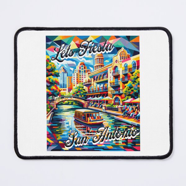 Item preview, Let’s Fiesta San Antonio - Vibrant Riverwalk Art designed and sold by Teacher2Nerds.
