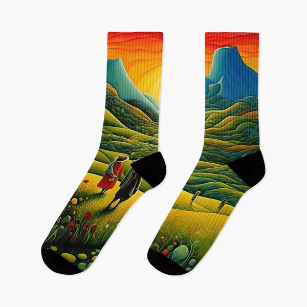 Item preview, People in the meadow 5 designed and sold by George Hutton Hunter.