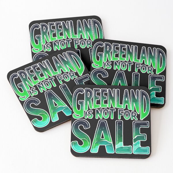 Item preview, Greenland Is Not For Sale designed and sold by TomFrontierArt.