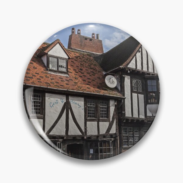 Item preview, Historic Tudor-Style Building In a Cobblestone Street designed and sold by David Patterson.