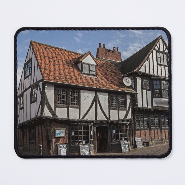 Item preview, Historic Tudor-Style Building In a Cobblestone Street designed and sold by David Patterson.