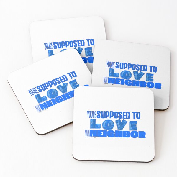Item preview, Youre supposed to love your neighbor designed and sold by RedRiverValley.