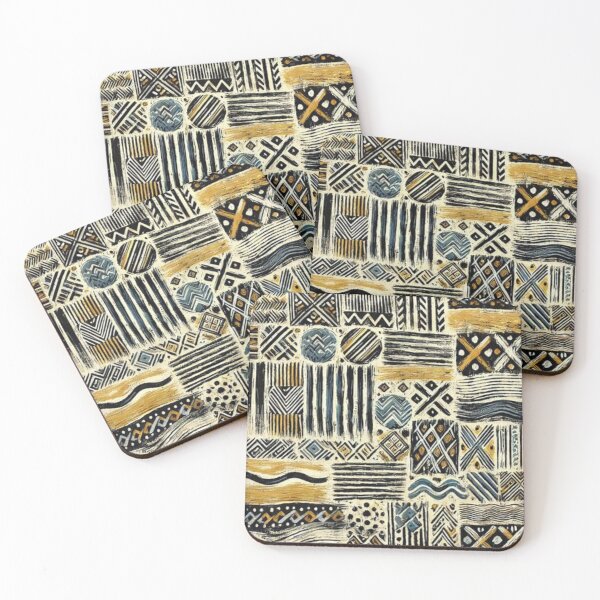 Item preview, Afrohemian Bogolan Mud Cloth Pattern  designed and sold by Shs-Kenya.