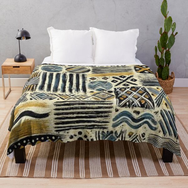Item preview, Afrohemian Bogolan Mud Cloth Pattern  designed and sold by Shs-Kenya.