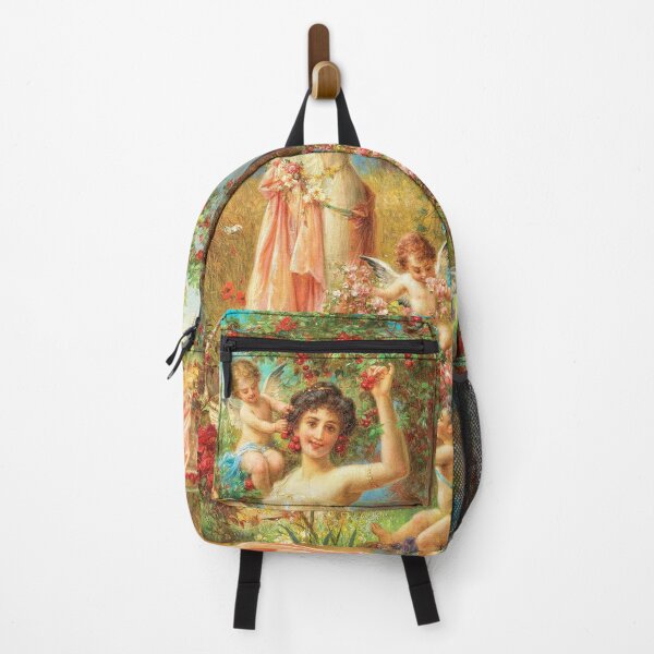 Item preview, An Allegory of Summer with Messengers of Love (Cupid) by Hans Zatzka designed and sold by PureVintageLove.