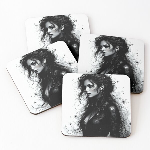 Item preview, The Lady in Black designed and sold by Farbenmieze.