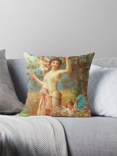 Item preview, An Allegory of Summer with Messengers of Love (Cupid) by  Hans Zatzka  designed and sold by PureVintageLove.