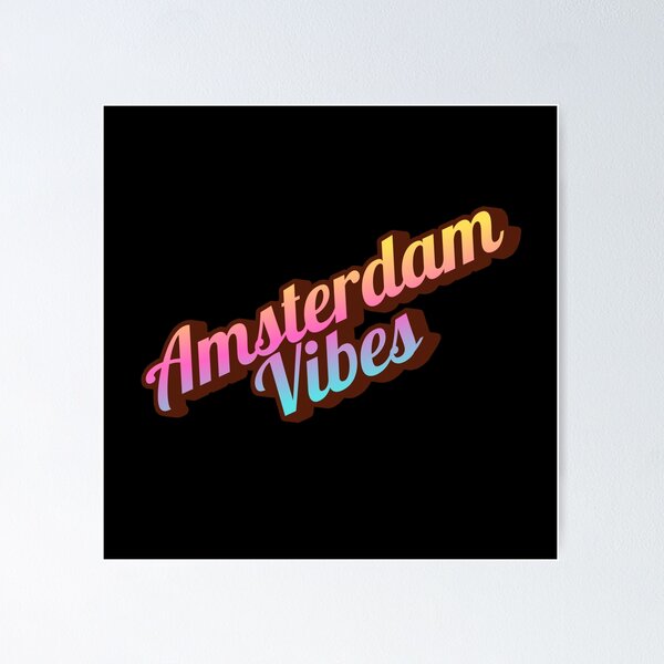 Aperçu de l'œuvre Ambiance d'Amsterdam créée et vendue par FineArtsPro.