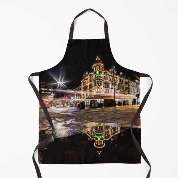 Item preview, Nighttime Reflection of Illuminated Northern Goldsmiths Building designed and sold by David Patterson.