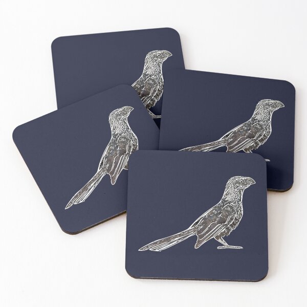 Item preview, Groove-billed Ani White Alternate Design  designed and sold by designsasstultd.