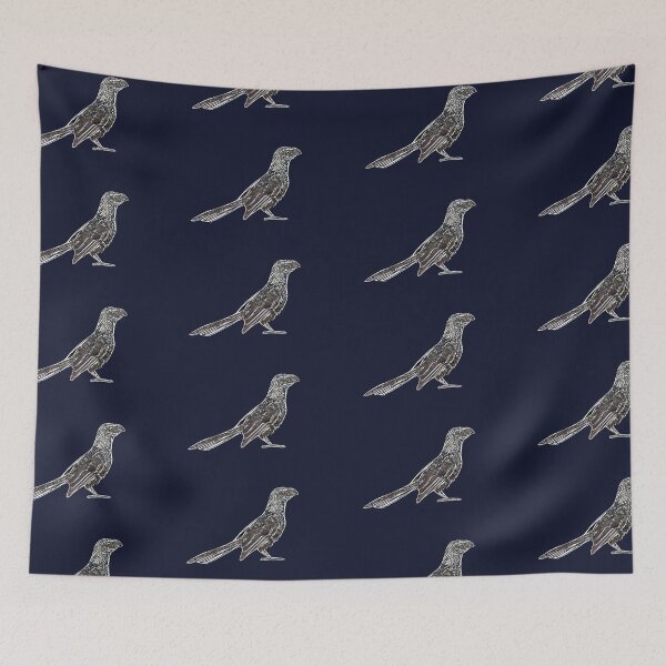 Item preview, Groove-billed Ani White Alternate Design  designed and sold by designsasstultd.