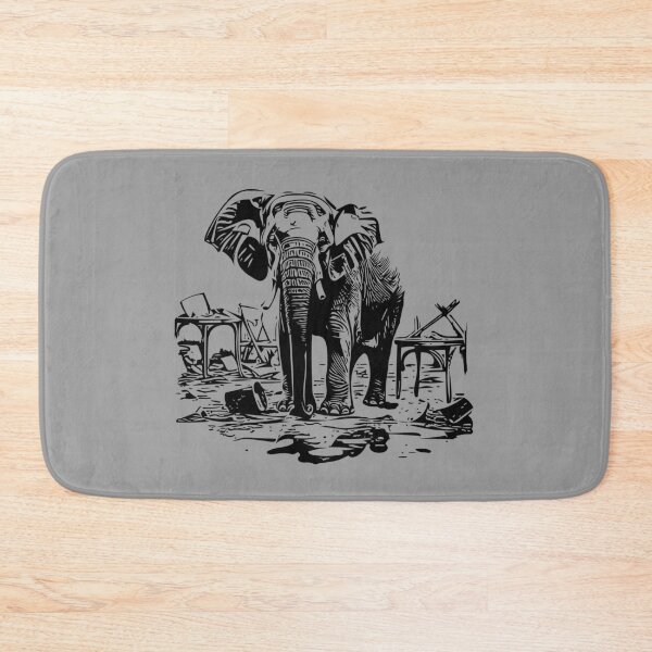 Item preview, The Elephant in the Room–Funny Elephant Metaphor designed and sold by bearification.