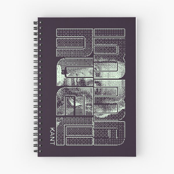 Item preview, Pixelated Typography of Immanuel Kant designed and sold by Seven Design.