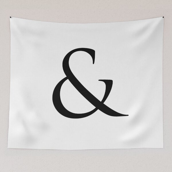 Item preview, Ampersand / & - Stylish Serif Font (Black) designed and sold by STUDIO-72.