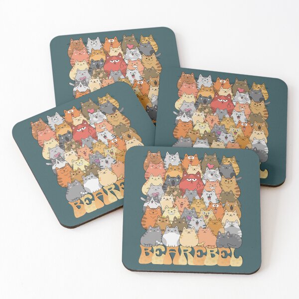 Item preview, Be a Rebel! Group of cats  designed and sold by AriLady.