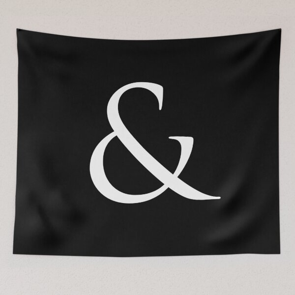 Item preview, Ampersand / & - Stylish Serif Font (White) designed and sold by STUDIO-72.