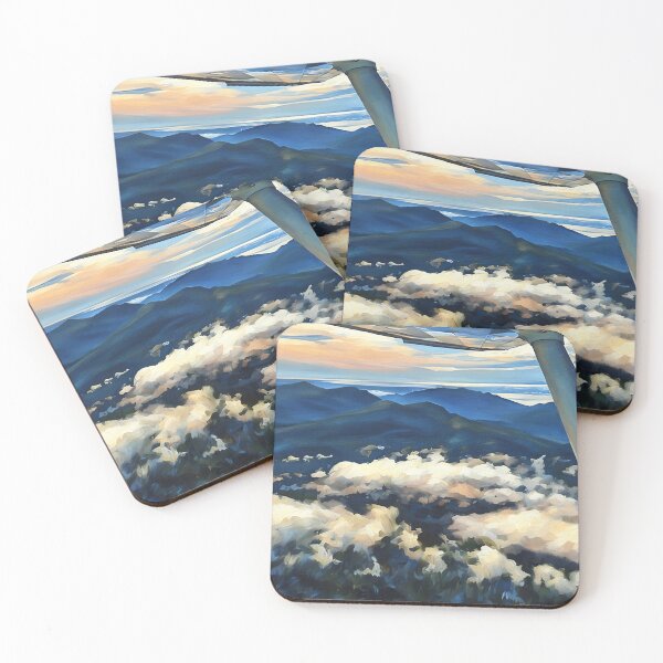 Artikelvorschau, Kaskadengebirge, fliegende Wolken (Impressionist) entworfen und verkauft von flyscenicair.