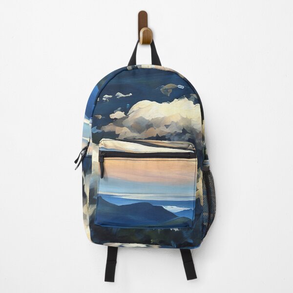 Item preview, Cascade Mountain Flying Clouds (Impressionist) designed and sold by flyscenicair.