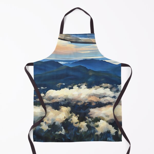 Item preview, Cascade Mountain Flying Clouds (Impressionist) designed and sold by flyscenicair.