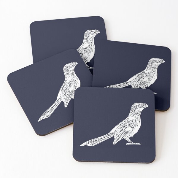 Item preview, Groove-billed Ani White Design  designed and sold by designsasstultd.