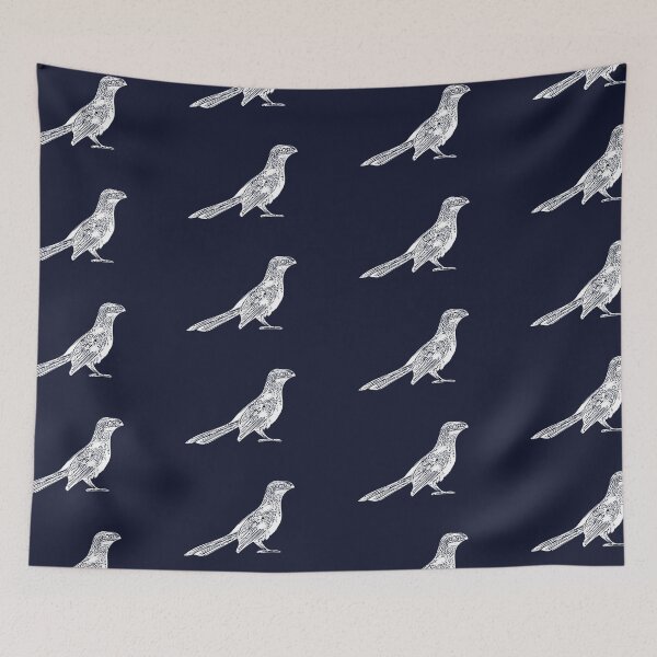 Item preview, Groove-billed Ani White Design  designed and sold by designsasstultd.