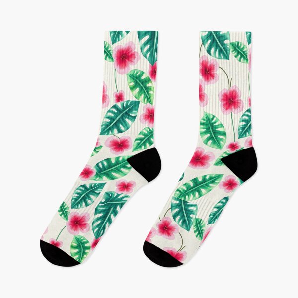 Item preview, Muted Watercolor Monstera & Tropical Oasis designed and sold by OddlyOriginal.