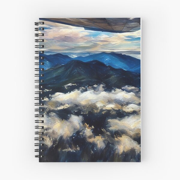 Item preview, Cascade Mountain Flying Clouds (Pastel) designed and sold by flyscenicair.