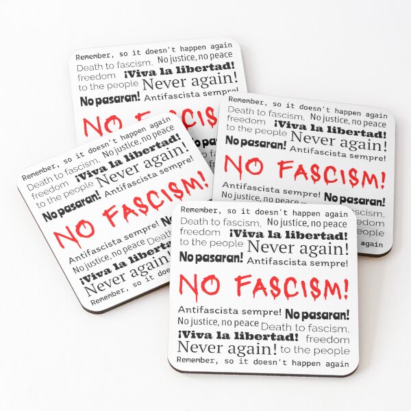 Item preview, No fascism! designed and sold by FRAZAstore.