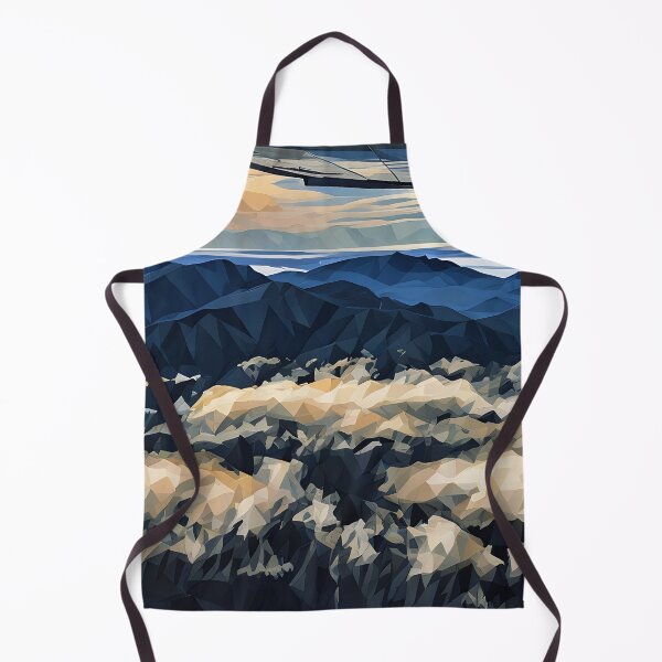 Item preview, Cascade Mountain Flying Clouds (Poly Art) designed and sold by flyscenicair.