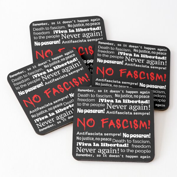 Item preview, No fascism! designed and sold by FRAZAstore.