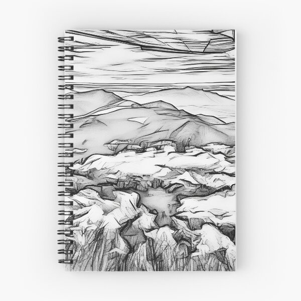 Item preview, Cascade Mountain Flying Clouds (Sketch) designed and sold by flyscenicair.