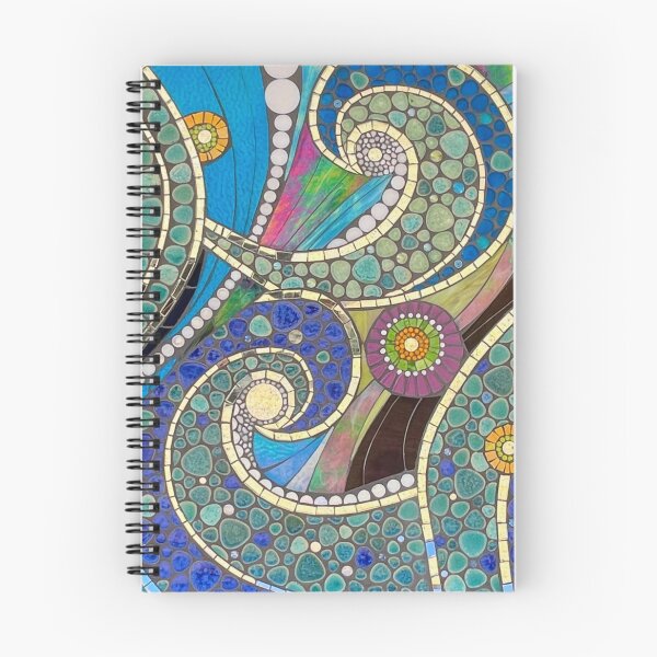Item preview, Tsunamanemone Blue Wave Mosaic designed and sold by Sherifoxmosaics.