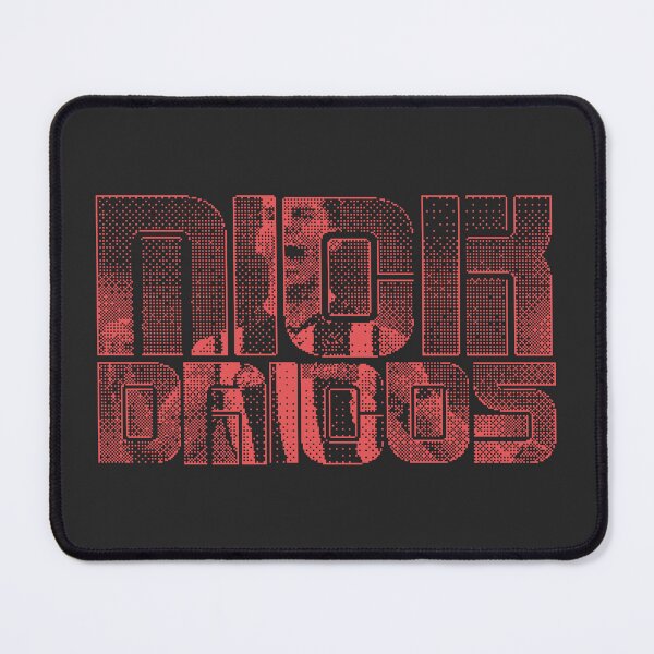 Item preview, Pixelated Typography of Nick Daicos designed and sold by Seven Design.