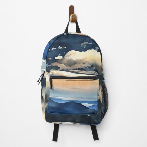 Item preview, Cascade Mountain Flying Clouds (Watercolor) designed and sold by flyscenicair.