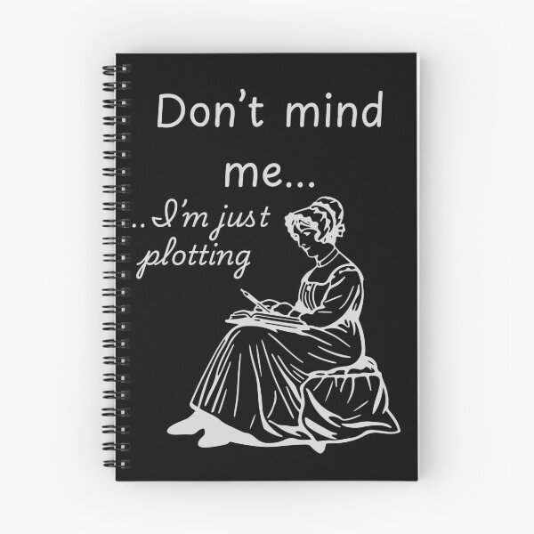 Item preview, Jane Austen Humor - Don't Mind Me, I'm Just Plotting designed and sold by Blueberry CC Designs.