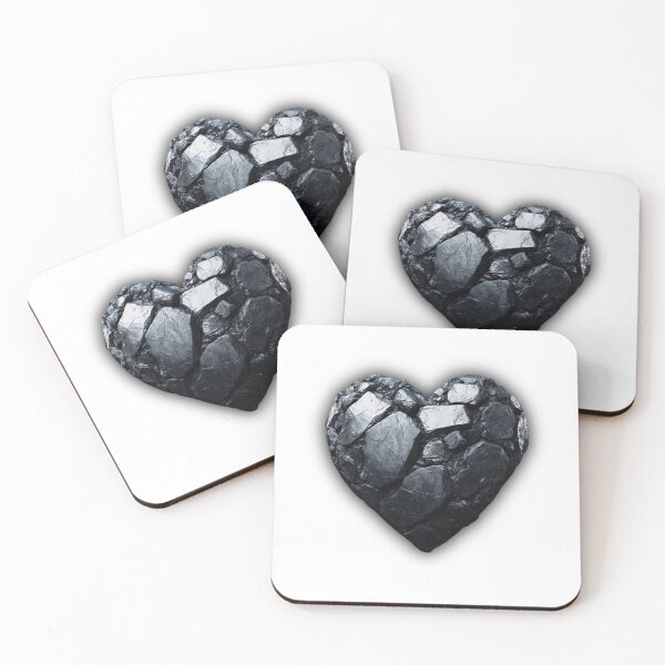 Item preview, Coal heart "Love is true power"  (v.1) designed and sold by All43.