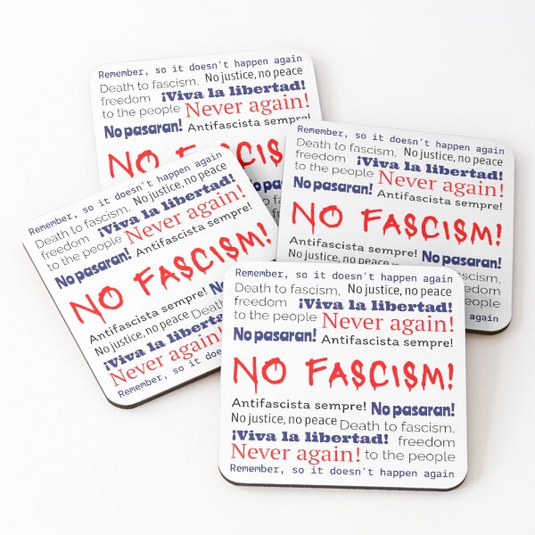 Item preview, No fascism! designed and sold by FRAZAstore.