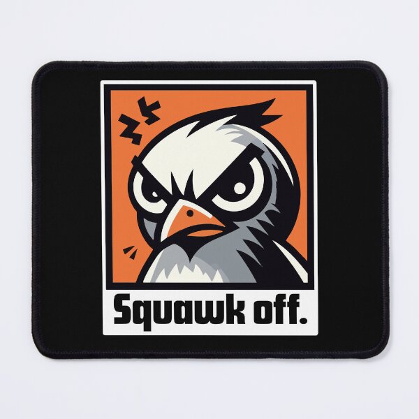 Item preview, Squawk Off: The Grumpy Bird's Guide to Humor Funny Bird Lover Birding Gift Grumpy Teen designed and sold by Teemaniac.