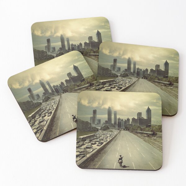 Item preview, The Walking Dead Atlanta City Poster  designed and sold by Hearsay.