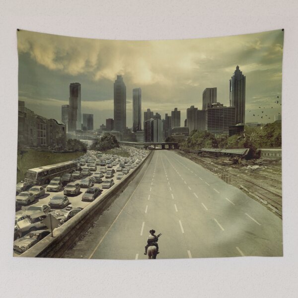 Item preview, The Walking Dead Atlanta City Poster  designed and sold by Hearsay.