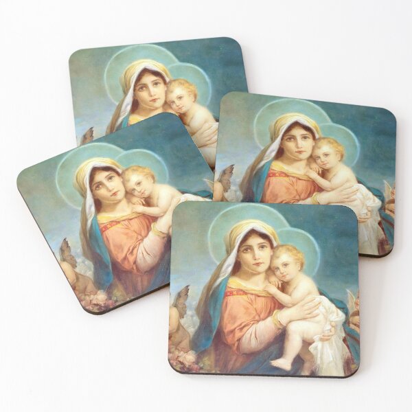 Item preview, Hans Zatzka Virgen con el Niño designed and sold by PureVintageLove.