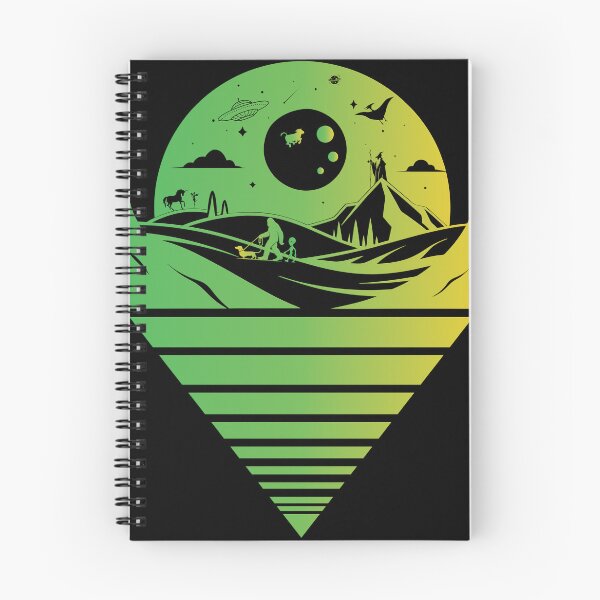 Item preview, Surreal Adventures in Dreamland - Green and Yellow designed and sold by FaeryNuff.
