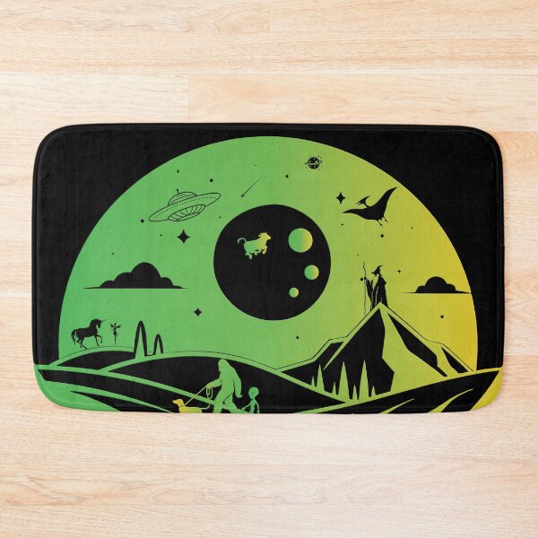 Item preview, Surreal Adventures in Dreamland - Green and Yellow designed and sold by FaeryNuff.